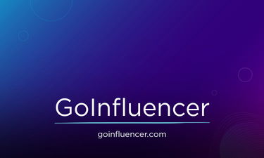 GoInfluencer.com - Creative brandable domain for sale