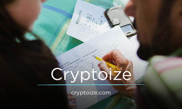 Cryptoize.com - Creative brandable domain for sale