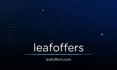 LeafOffers.com - Creative brandable domain for sale