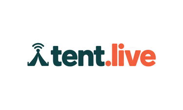 Tent.live - Creative brandable domain for sale