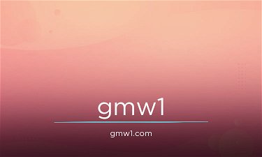 GMW1.com - Creative brandable domain for sale