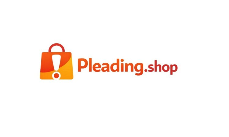 Pleading logo