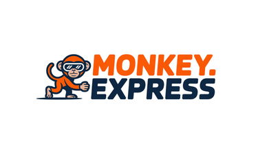 Monkey.express - Creative brandable domain for sale
