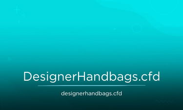 DesignerHandbags.cfd - Creative brandable domain for sale