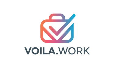 Voila.work - Creative brandable domain for sale