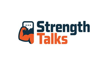 StrengthTalks.com - Creative brandable domain for sale