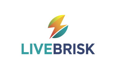 LiveBrisk.com - Creative brandable domain for sale