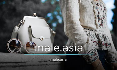 Male.Asia - Creative brandable domain for sale