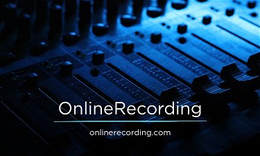 OnlineRecording.com - Creative brandable domain for sale