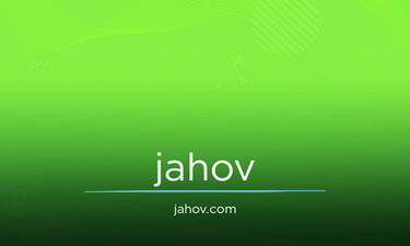 Jahov.com - Creative brandable domain for sale