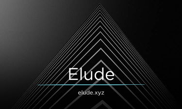 Elude.xyz - Creative brandable domain for sale