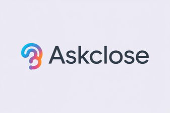 AskClose.com - Creative brandable domain for sale