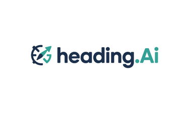Heading.ai - Creative brandable domain for sale