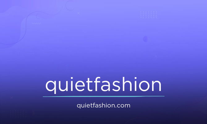 quietfashion.com