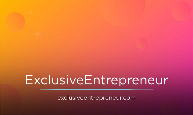 ExclusiveEntrepreneur.com