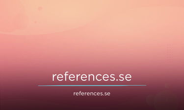 References.se - Creative brandable domain for sale