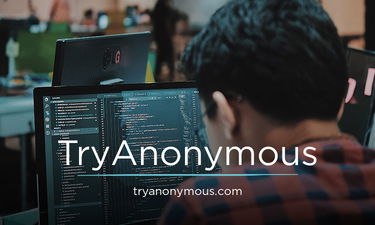 TryAnonymous.com - Creative brandable domain for sale