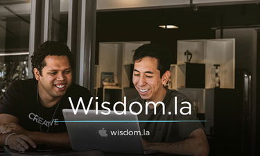 Wisdom.la - Creative brandable domain for sale