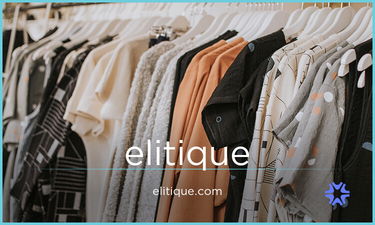 Elitique.com - Creative brandable domain for sale