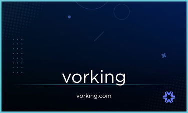 Vorking.com - Creative brandable domain for sale