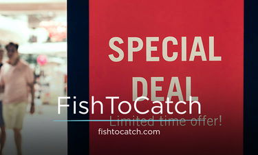 FishToCatch.com - Creative brandable domain for sale