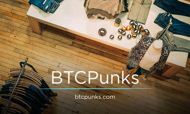 BTCPunks.com - Creative brandable domain for sale