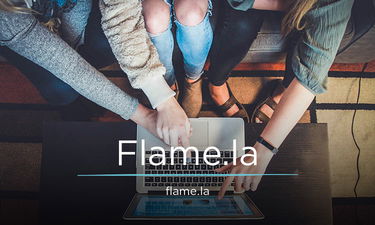 Flame.la - Creative brandable domain for sale