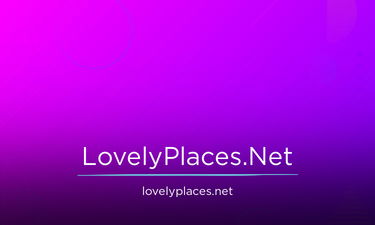 LovelyPlaces.Net - Creative brandable domain for sale