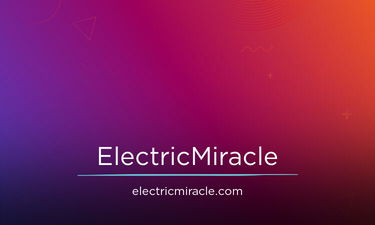 ElectricMiracle.com - Creative brandable domain for sale