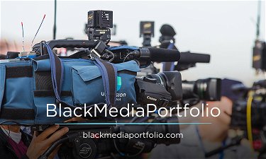 BlackMediaPortfolio.com - Creative brandable domain for sale