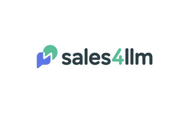 Sales4LLM.com - Creative brandable domain for sale