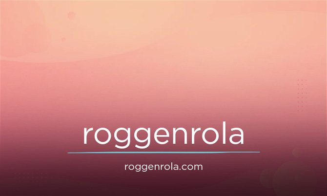 Roggenrola.com