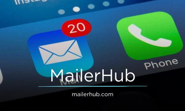 MailerHub.com - Creative brandable domain for sale