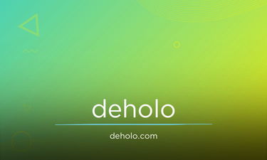 deHolo.com - Creative brandable domain for sale