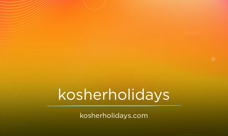 KosherHolidays logo