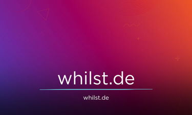Whilst logo