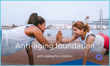 Anti-aging.foundation - Creative brandable domain for sale