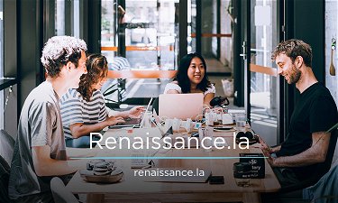 Renaissance.la - Creative brandable domain for sale