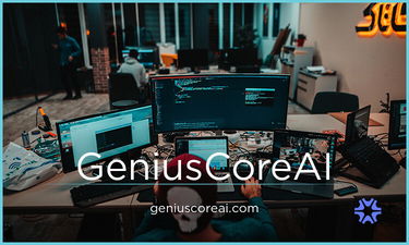 GeniusCoreAI.com - Creative brandable domain for sale