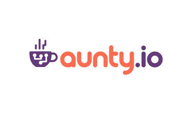Aunty.io - Creative brandable domain for sale