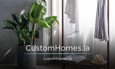 CustomHomes.la - Creative brandable domain for sale