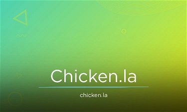 Chicken.la - Creative brandable domain for sale