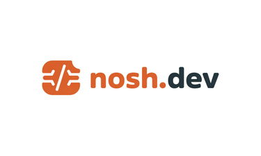 Nosh.dev - Creative brandable domain for sale