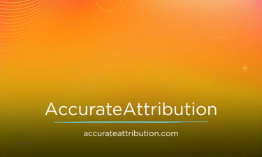 AccurateAttribution.com - Creative brandable domain for sale