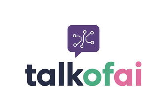 TalkOfAI.com - Creative brandable domain for sale