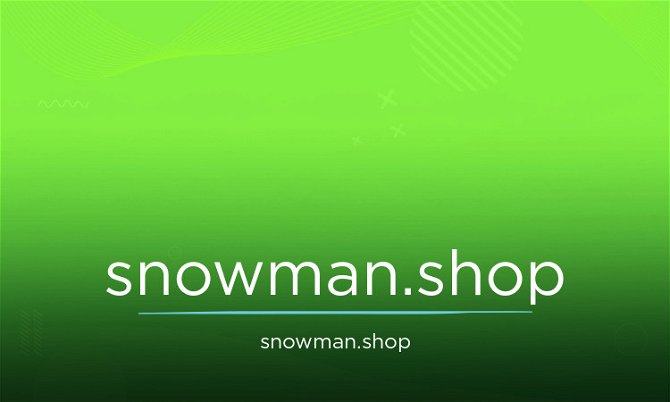 Snowman.shop