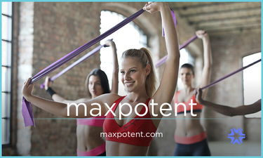 MaxPotent.com - Creative brandable domain for sale