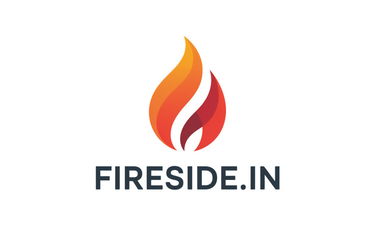 Fireside.in - Creative brandable domain for sale