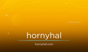 HornyHal.com - Creative brandable domain for sale