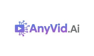 AnyVid.ai - Creative brandable domain for sale